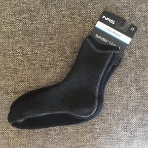 NWT Heather Grey NRS 1.5mm Hydroskin Wetsocks